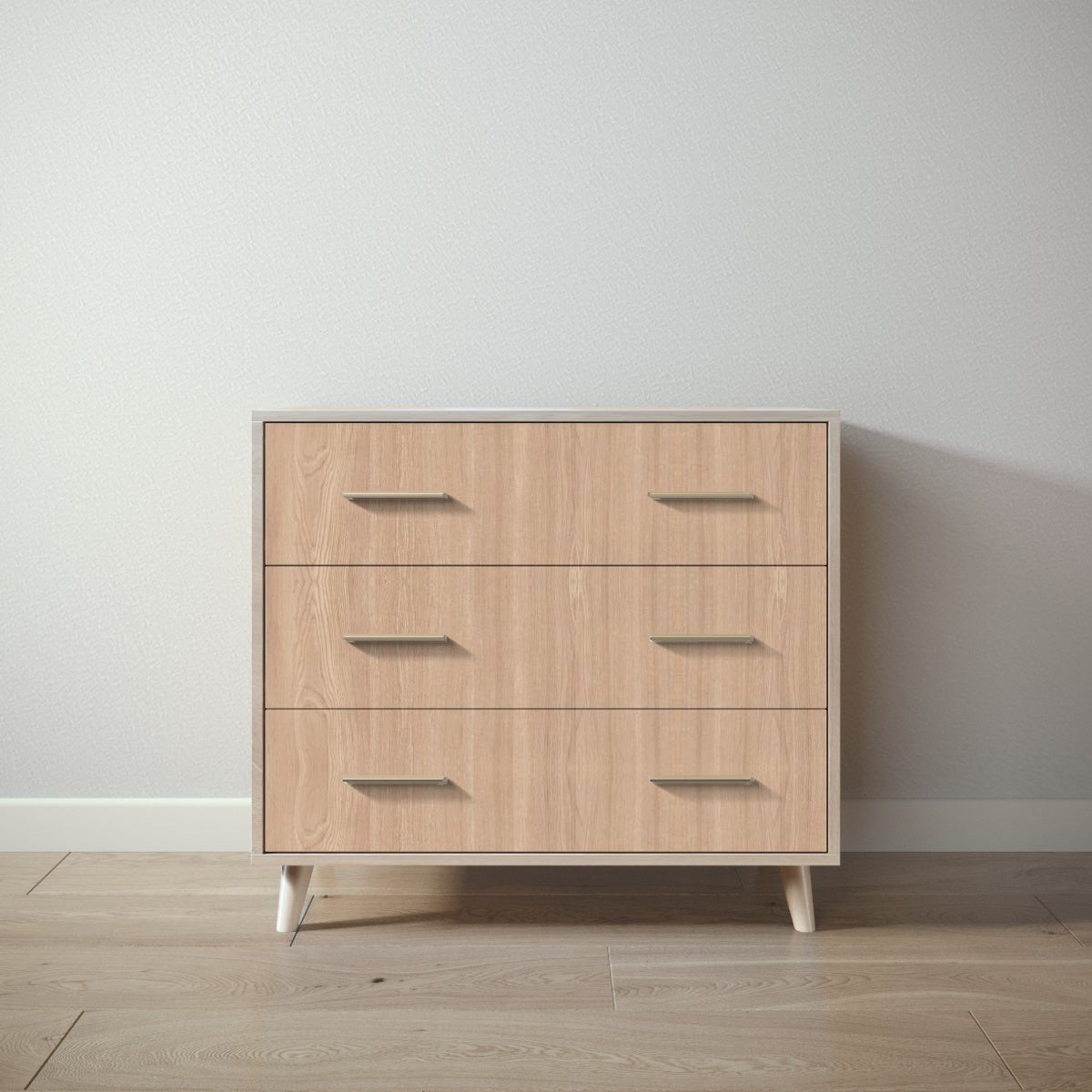 New York Single Dresser in Ash / Albero Puro finish