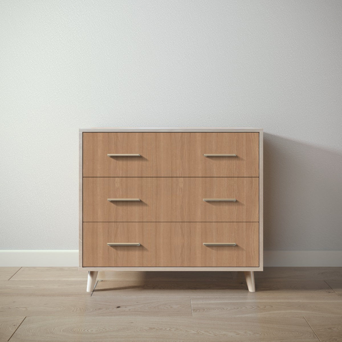 New York Single Dresser in Ash / Bruno Antico finish