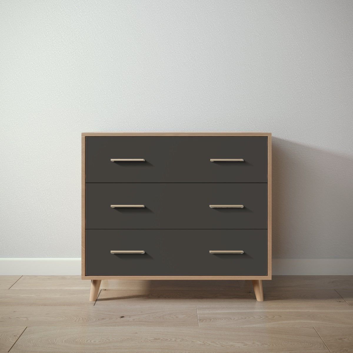 New York Single Dresser in Harvest / Peppercorn finish