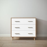 New York Single Dresser in Harvest / Solid White finish
