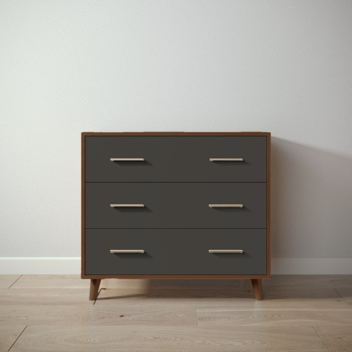New York Single Dresser in Nocello / Peppercorn finish