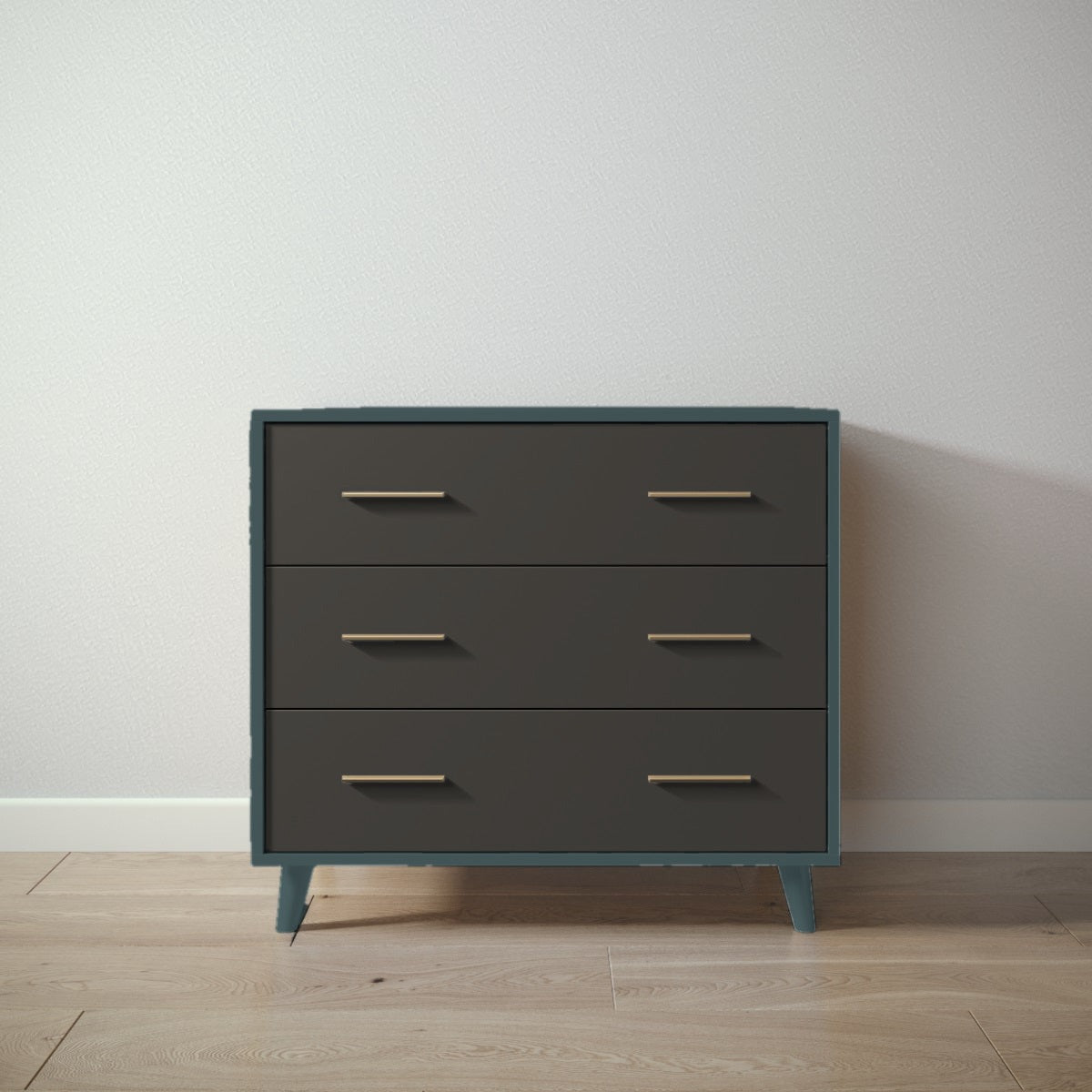 New York Single Dresser in Rosemary / Peppercorn finish