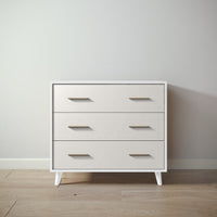 New York Single Dresser in Solid White / Bianco Satinato finish