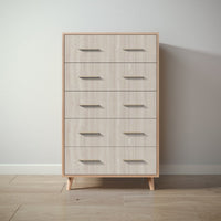 New York Tall Chest in Albero Puro / Ash finish