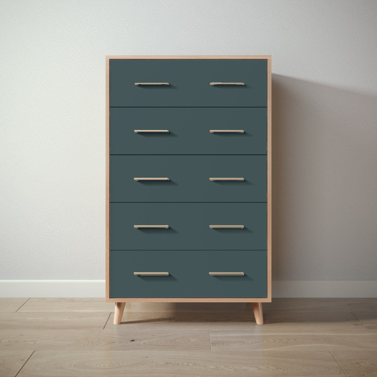 New York Tall Chest in Albero Puro / Rosemary finish