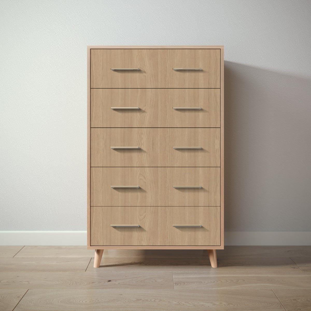 New York Tall Chest in Albero Puro / Sandstone finish