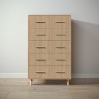 New York Tall Chest in Albero Puro / Sandstone finish