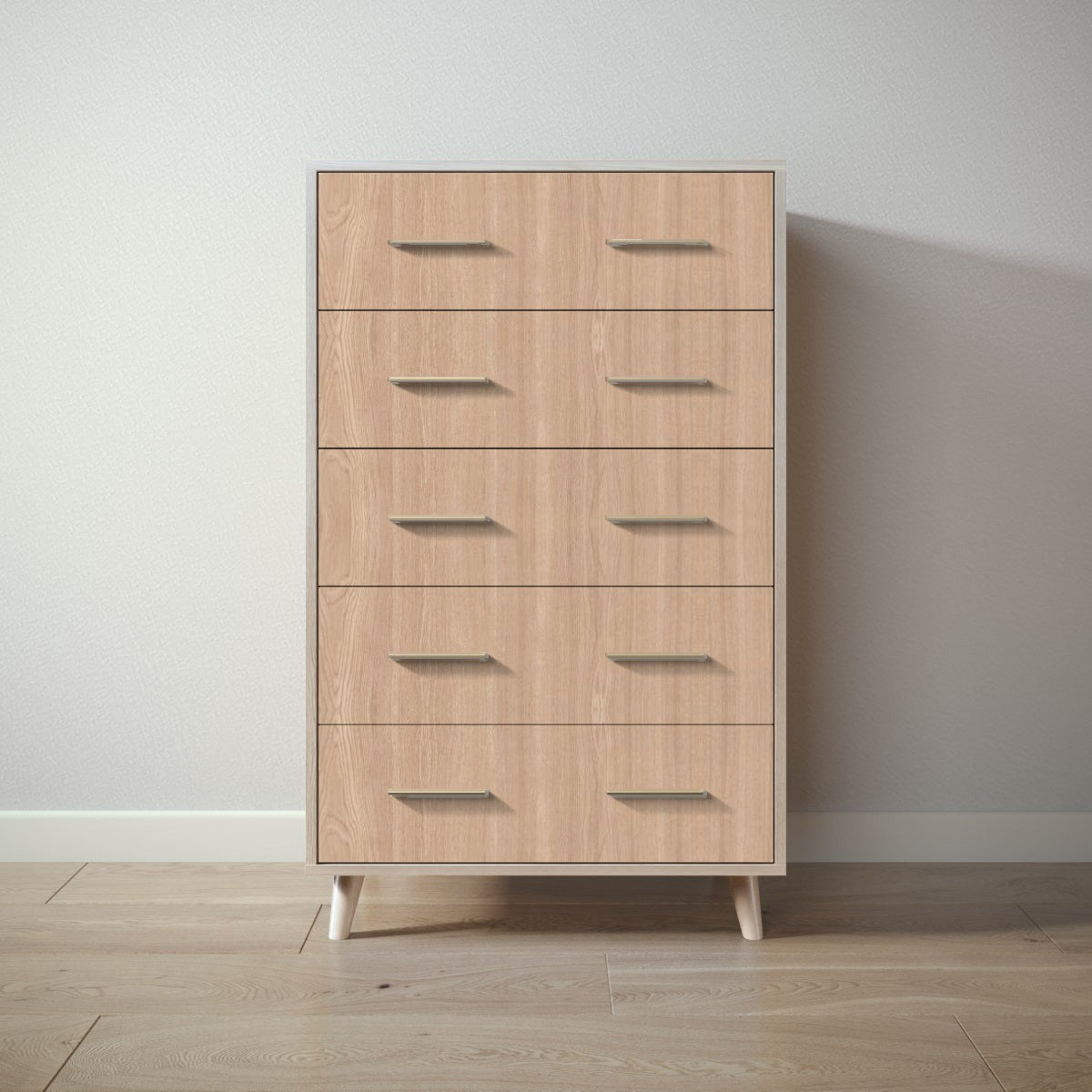 New York Tall Chest in Ash / Albero Puro finish