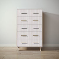 New York Tall Chest in Ash / Washed White finish