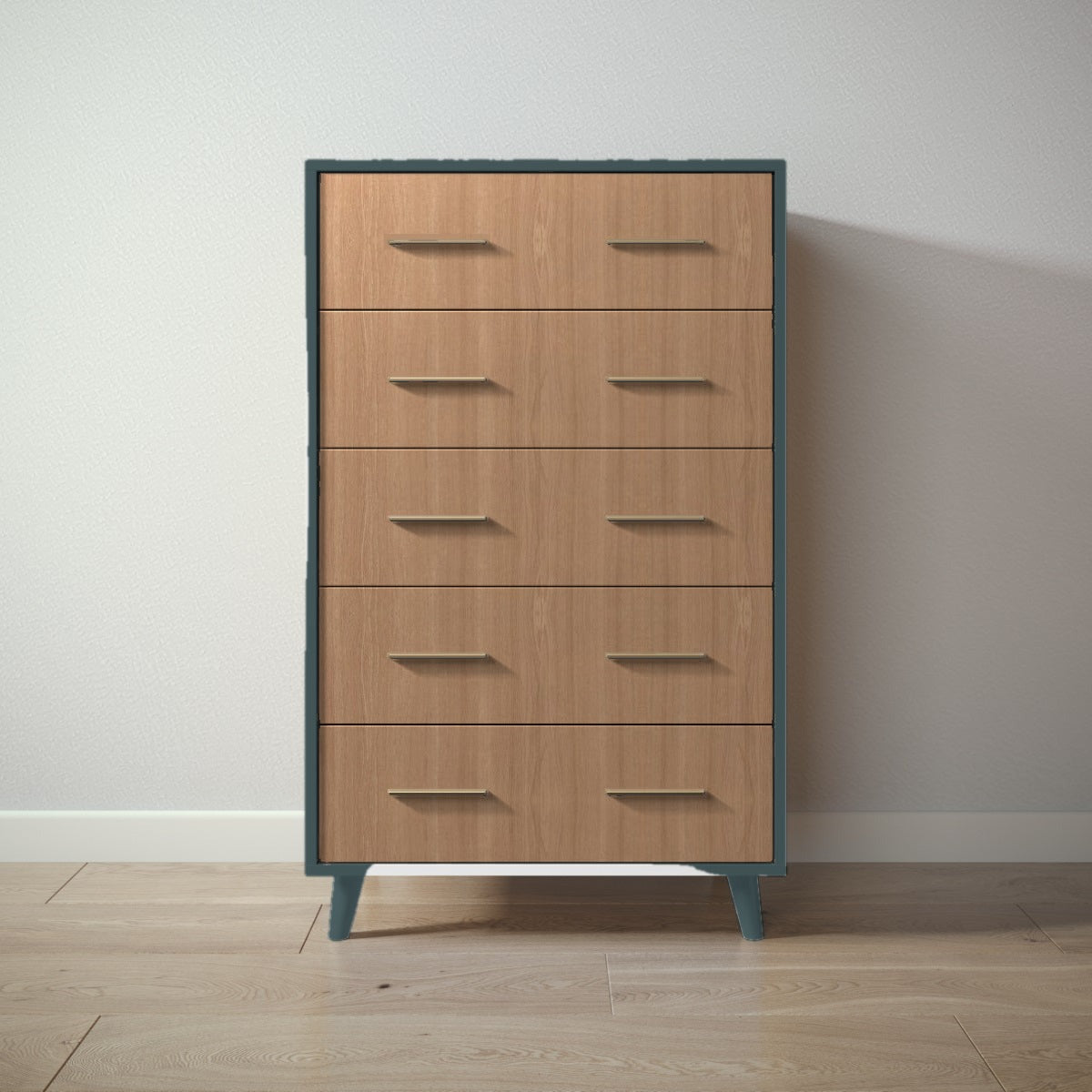 New York Tall Chest in Rosemary / Bruno Antico finish