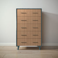 New York Tall Chest in Rosemary / Bruno Antico finish
