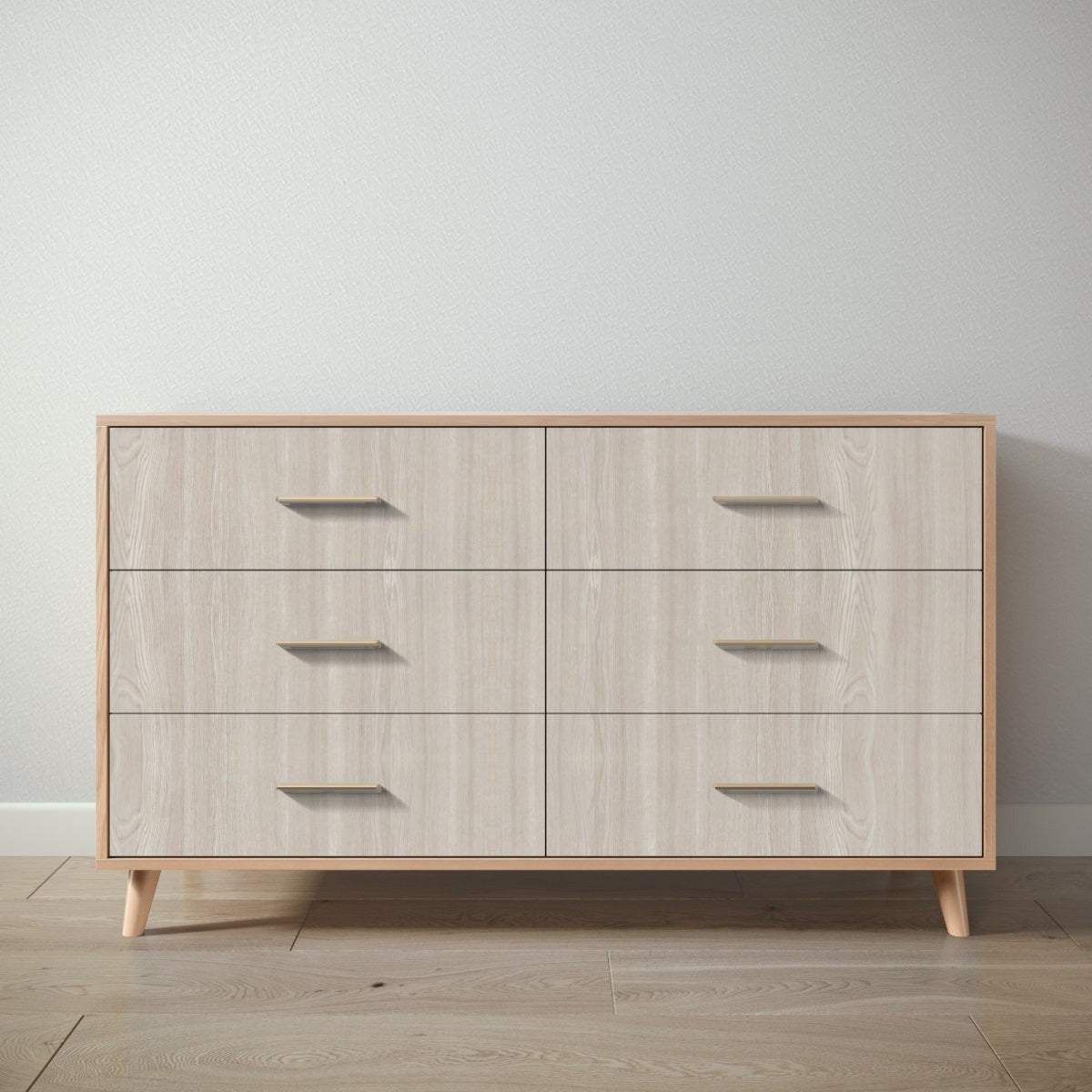 New York Double Dresser in Albero Puro / Ash finish