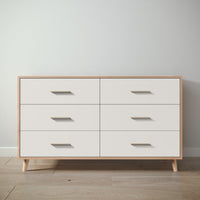 New York Double Dresser in Albero Puro / Bianco Satinato finish