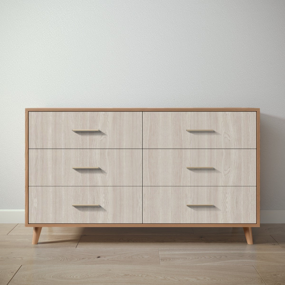 New York Double Dresser in Bruno Antico / Ash finish