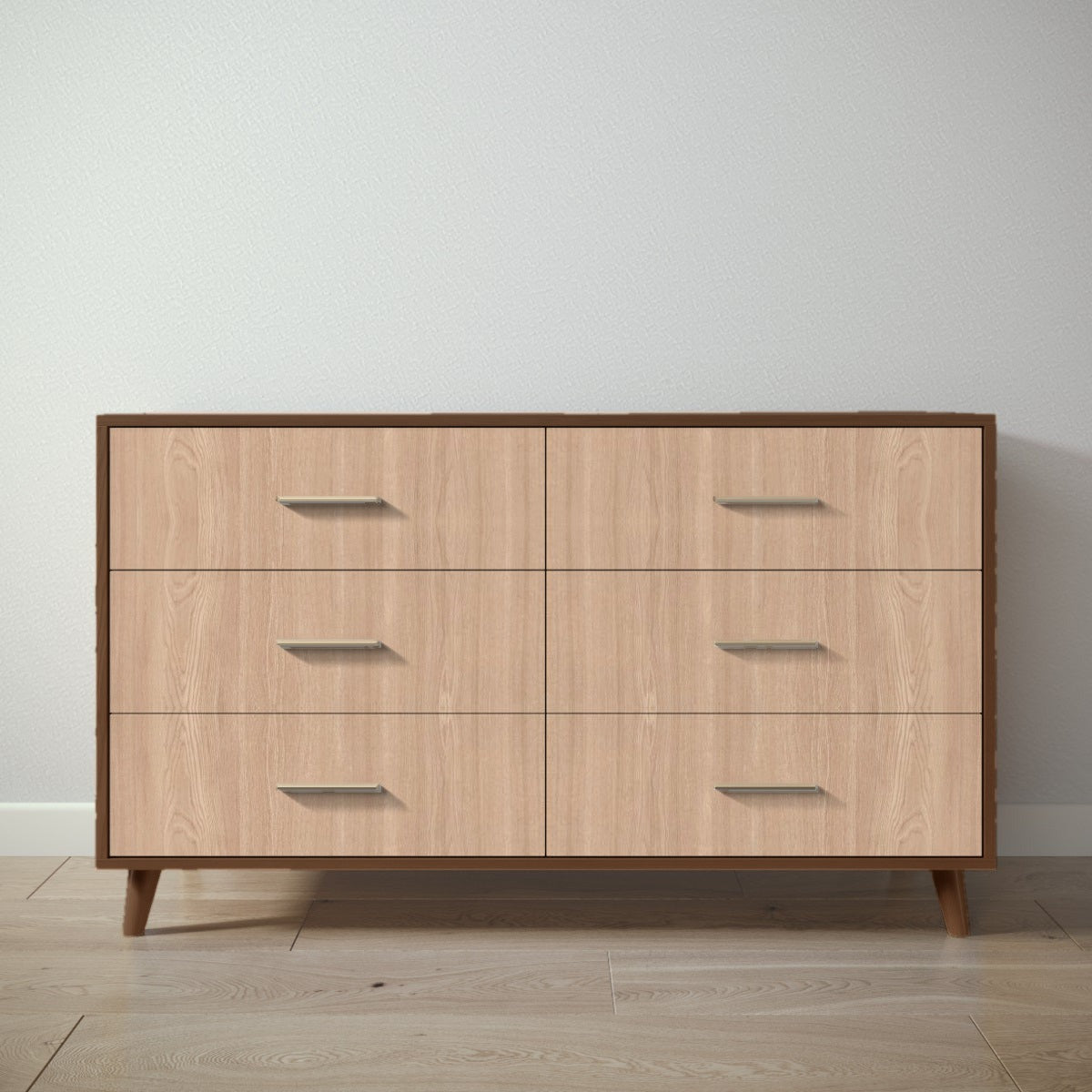New York Double Dresser in Nocello / Albero Puro finish