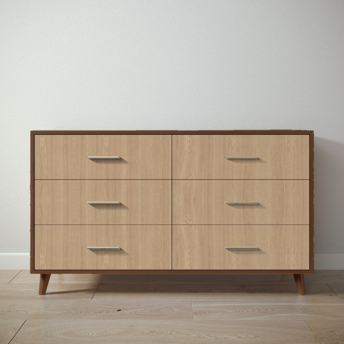 New York Double Dresser in Nocello / Sandstone finish