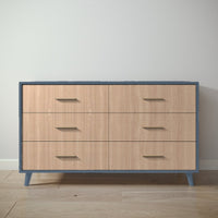 New York Double Dresser in Navy / Albero Puro finish