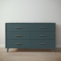 New York Double Dresser in Rosemary / Rosemary finish