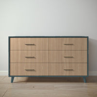 New York Double Dresser in Rosemary / Harvest finish