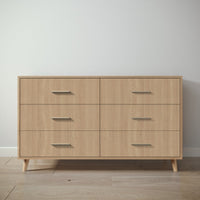 New York Double Dresser in Sandstone / Sandstone finish