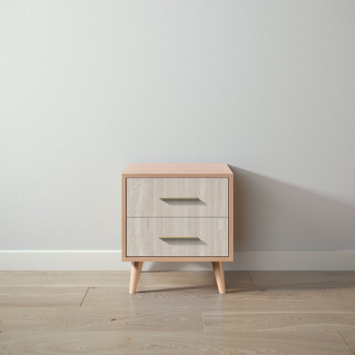 New York Nightstand in Albero Puro / Ash finish