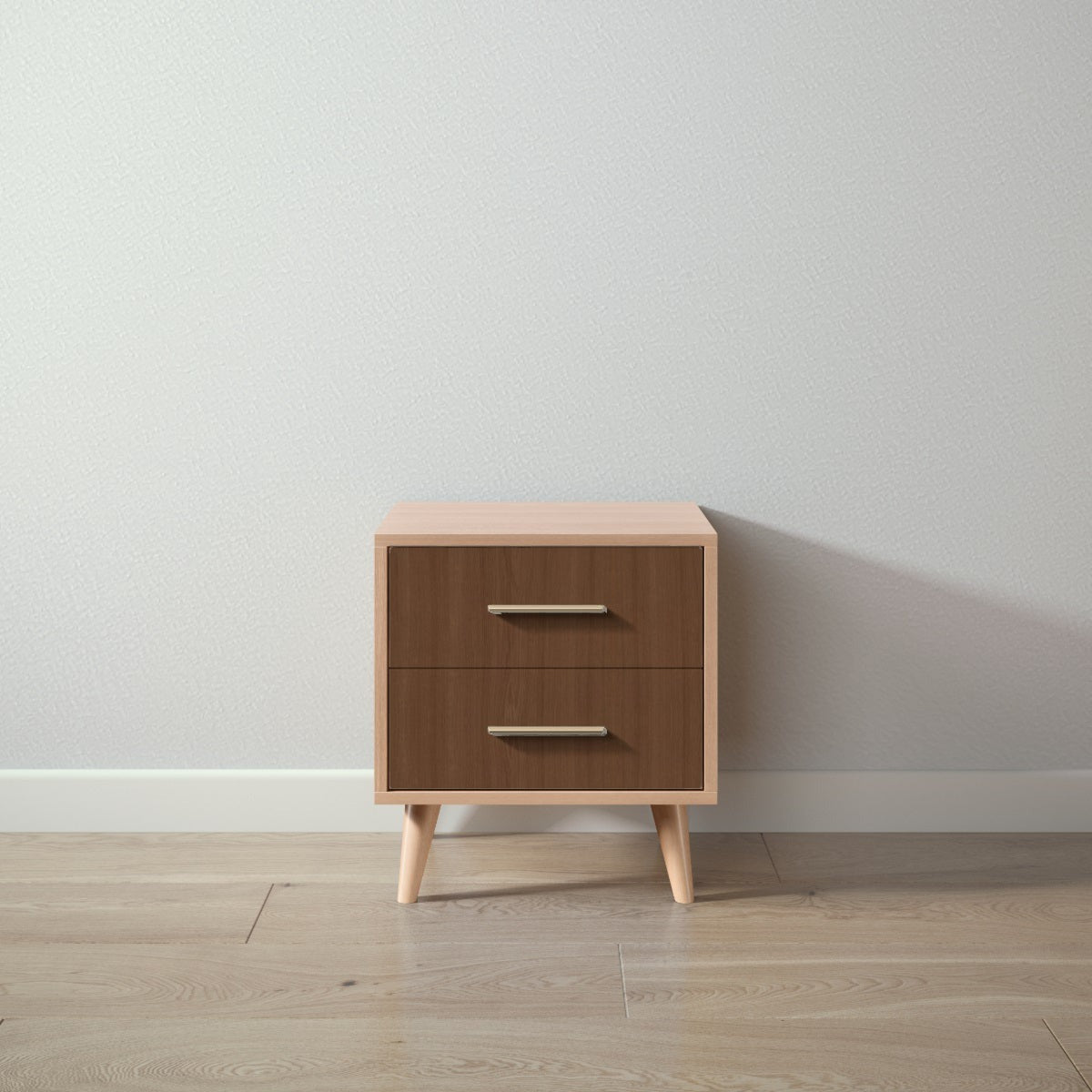 New York Nightstand in Albero Puro / Nocello finish