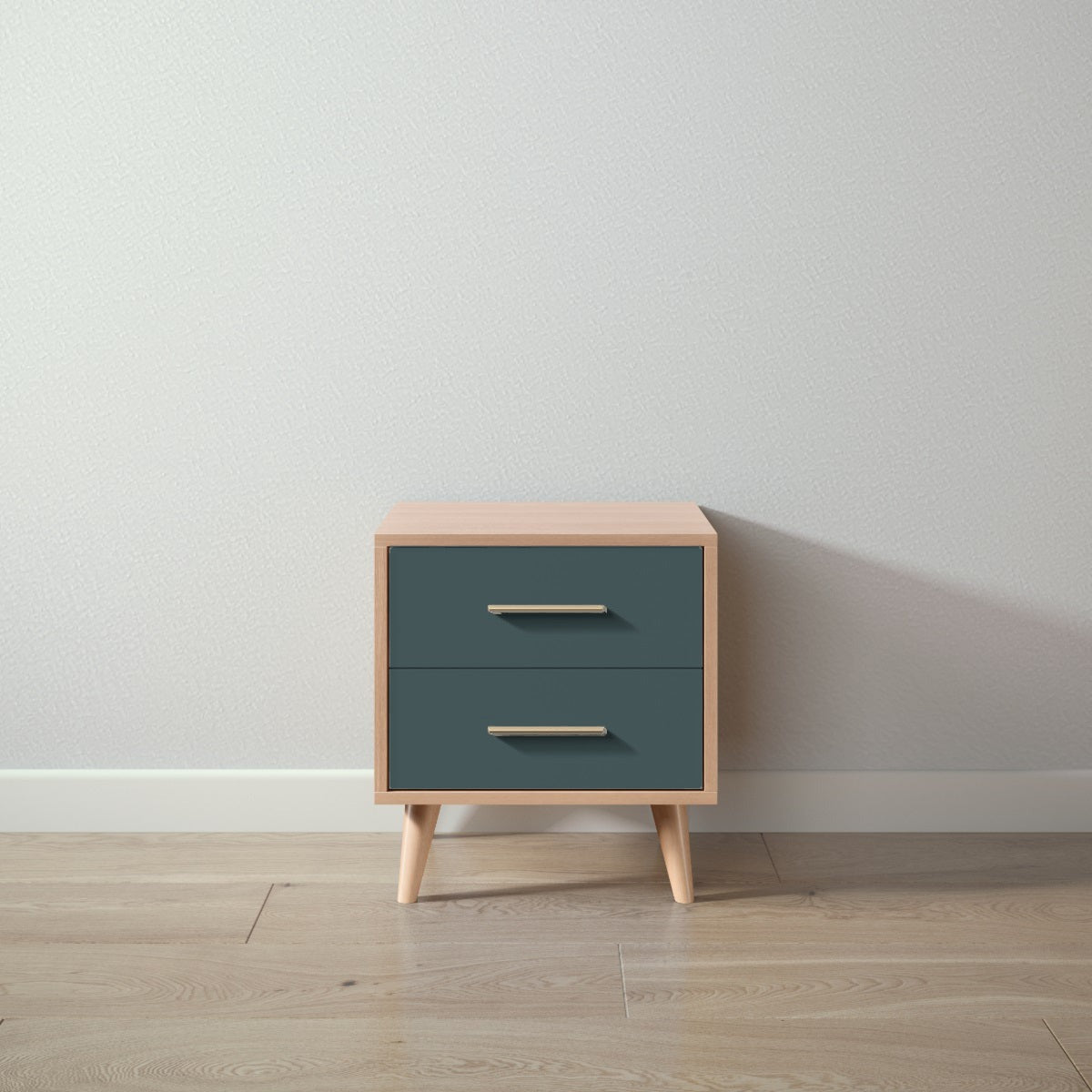 New York Nightstand in Albero Puro / Rosemary finish