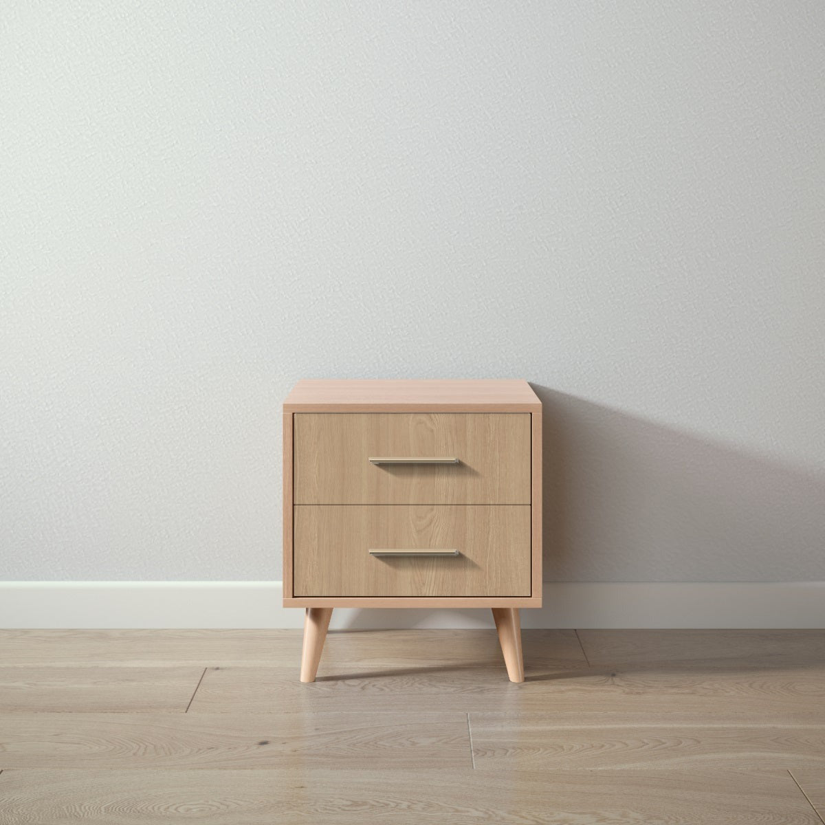 New York Nightstand in Albero Puro / Sandstone finish