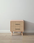 New York Nightstand in Albero Puro / Sandstone finish