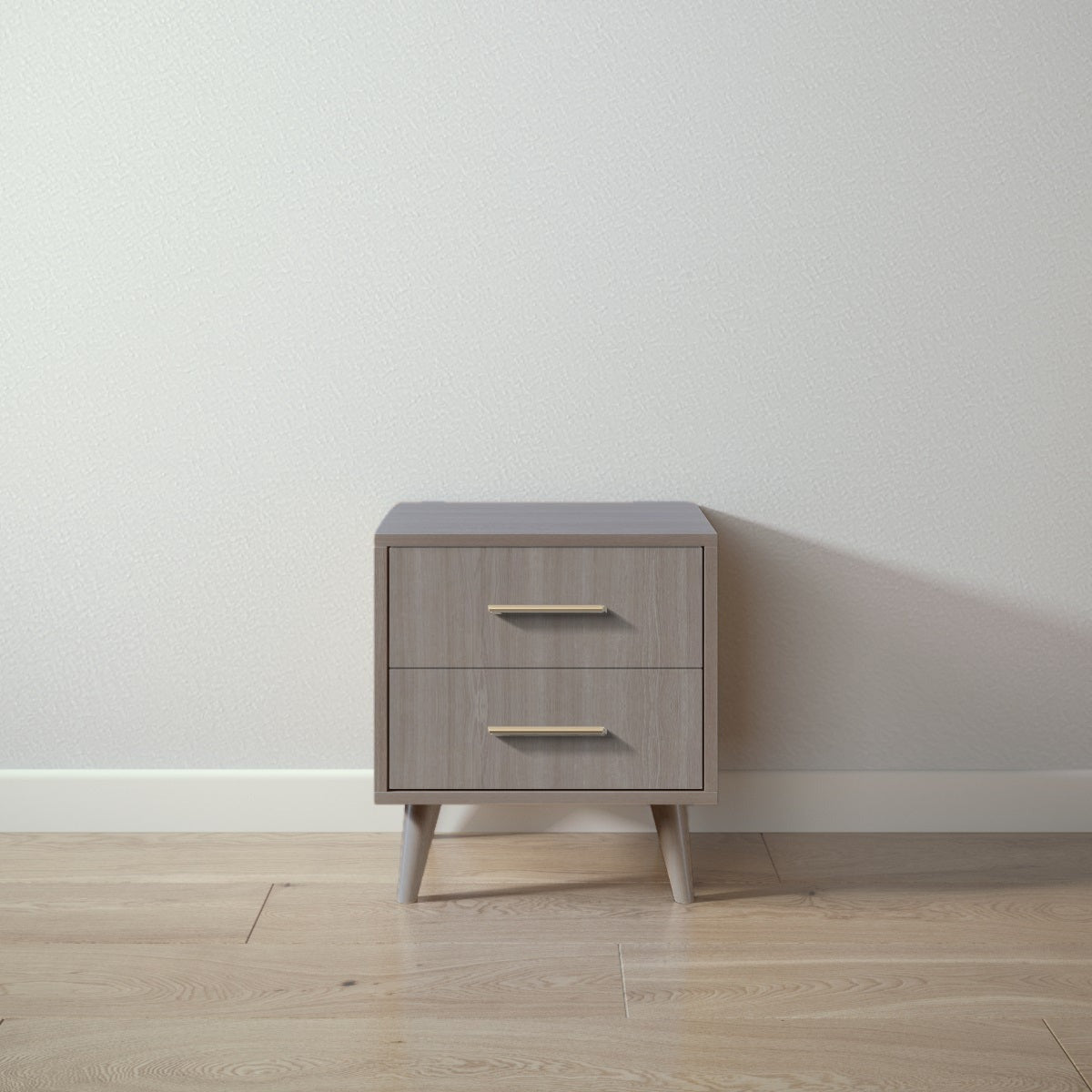 New York Nightstand in Aqua Grey / Aqua Grey finish