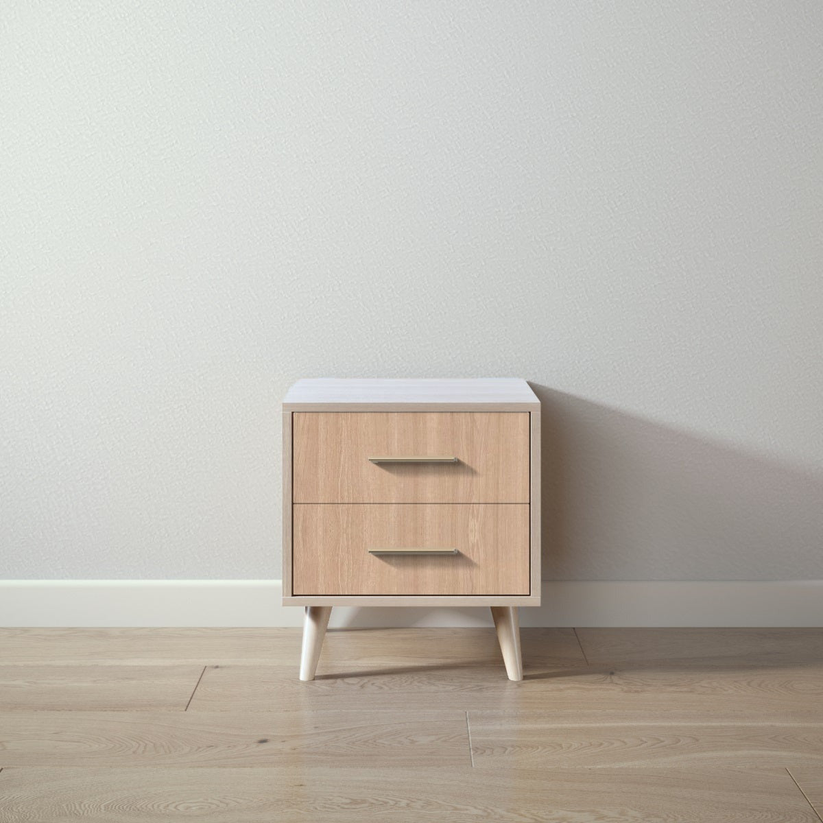New York Nightstand in Ash / Albero Puro finish