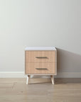 New York Nightstand in Ash / Albero Puro finish