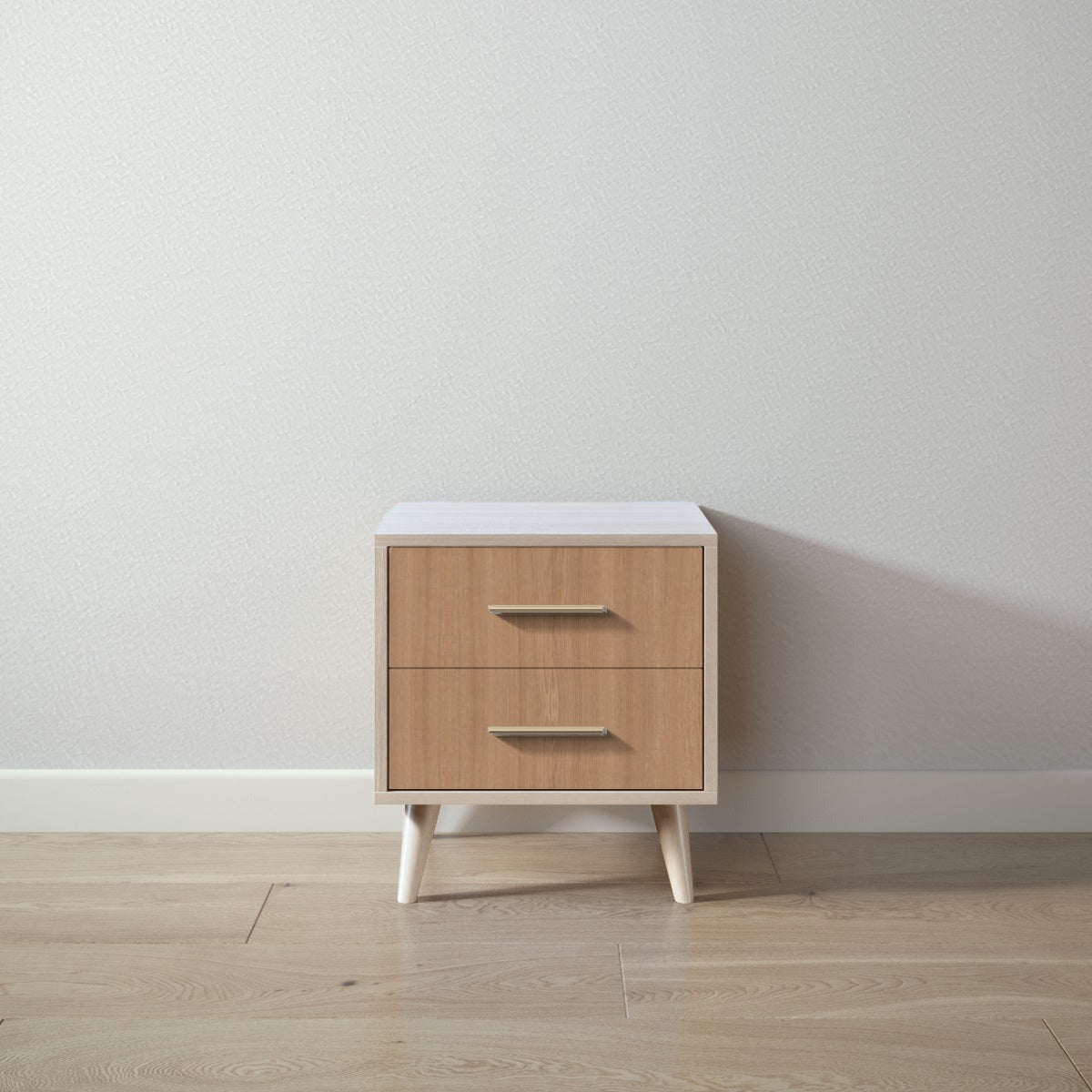 New York Nightstand in Ash / Bruno Antico finish