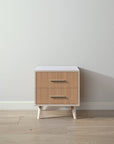 New York Nightstand in Ash / Bruno Antico finish