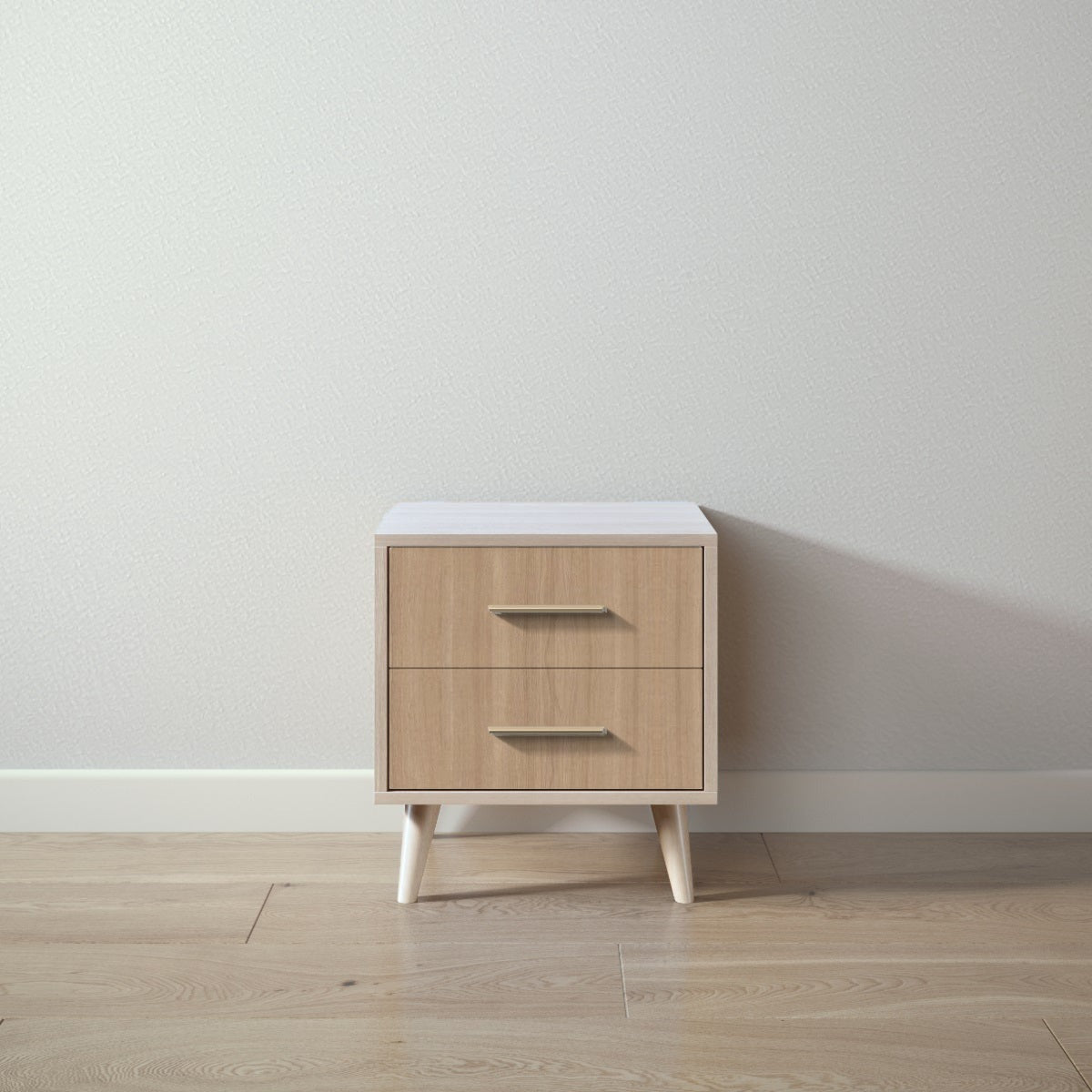 New York Nightstand in Ash / Harvest finish