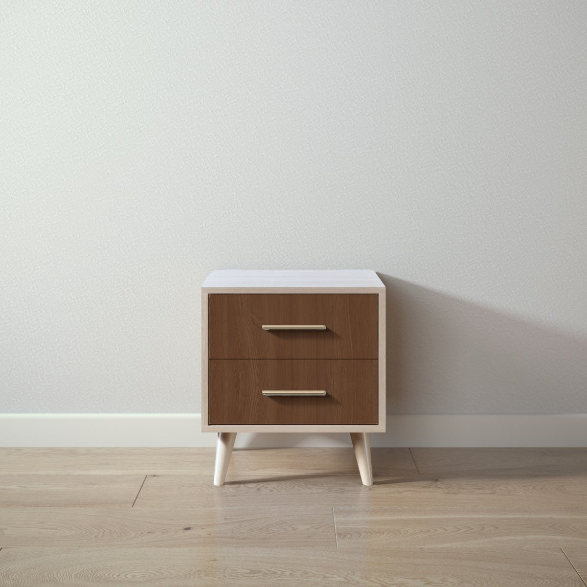 New York Nightstand in Ash / Nocello finish