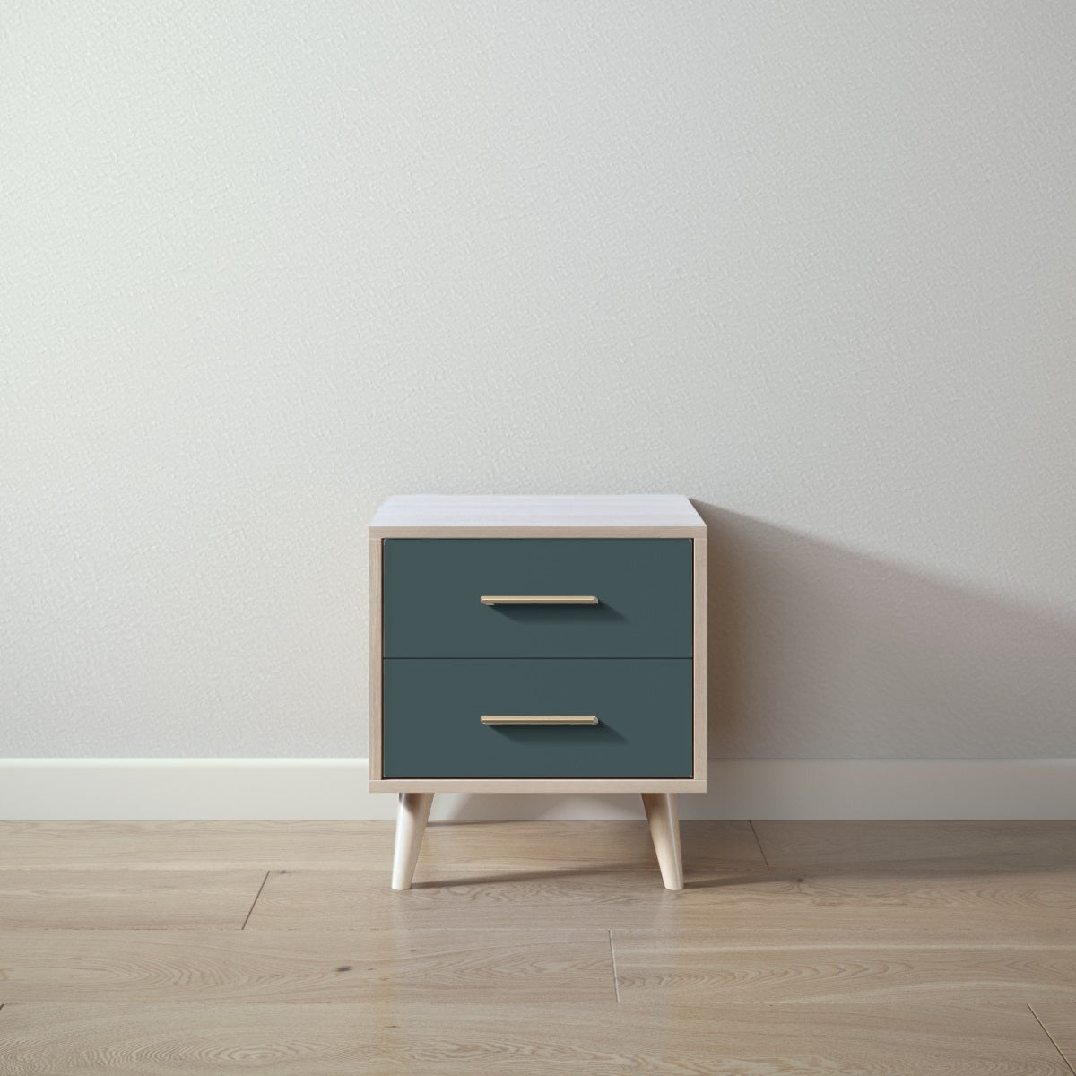 New York Nightstand in Ash / Rosemary finish