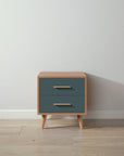 New York Nightstand in Bruno Antico / Rosemary finish