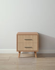 New York Nightstand in Bruno Antico / Sandstone finish