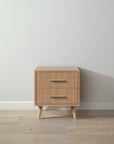 New York Nightstand in Harvest / Bruno Antico finish