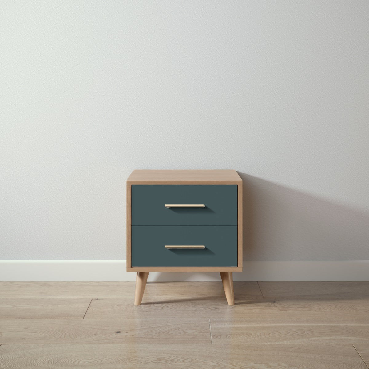 New York Nightstand in Harvest / Rosemary finish