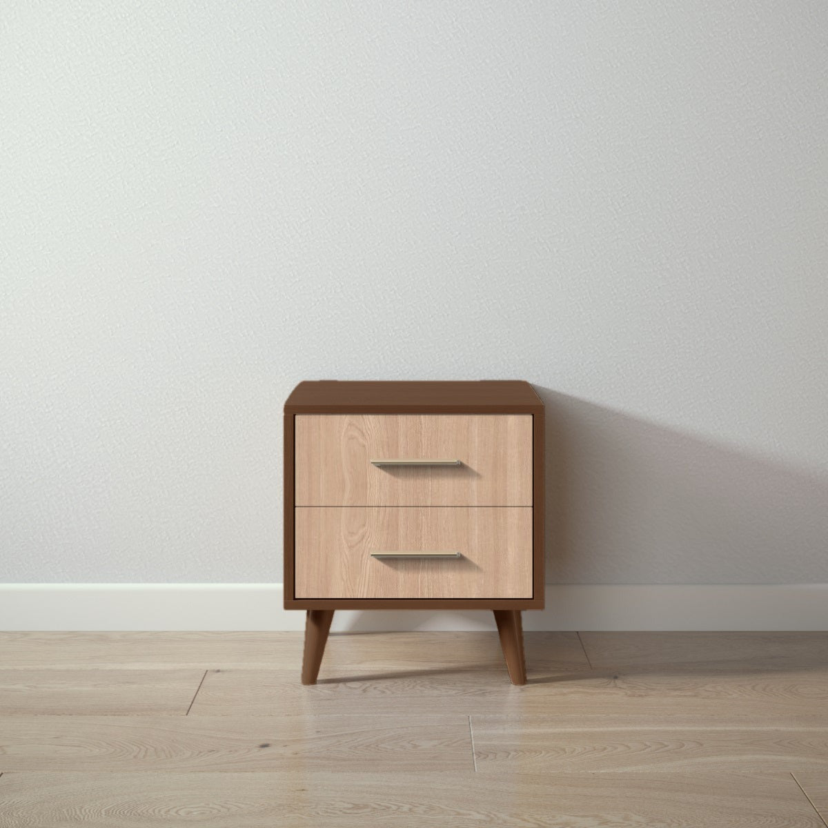 New York Nightstand in Nocello / Albero Puro finish