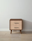 New York Nightstand in Nocello / Albero Puro finish
