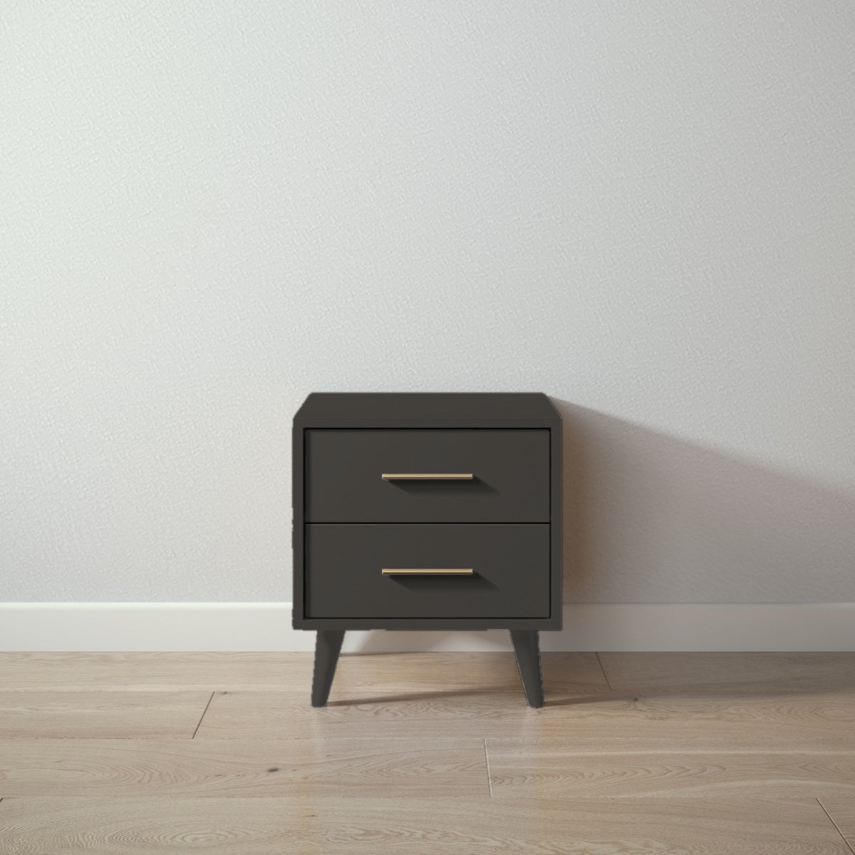 New York Nightstand in Peppercorn / Peppercorn finish