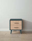 New York Nightstand in Rosemary / Albero Puro finish