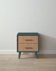 New York Nightstand in Rosemary / Bruno Antico finish