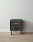 New York Nightstand in Rosemary / Peppercorn finish