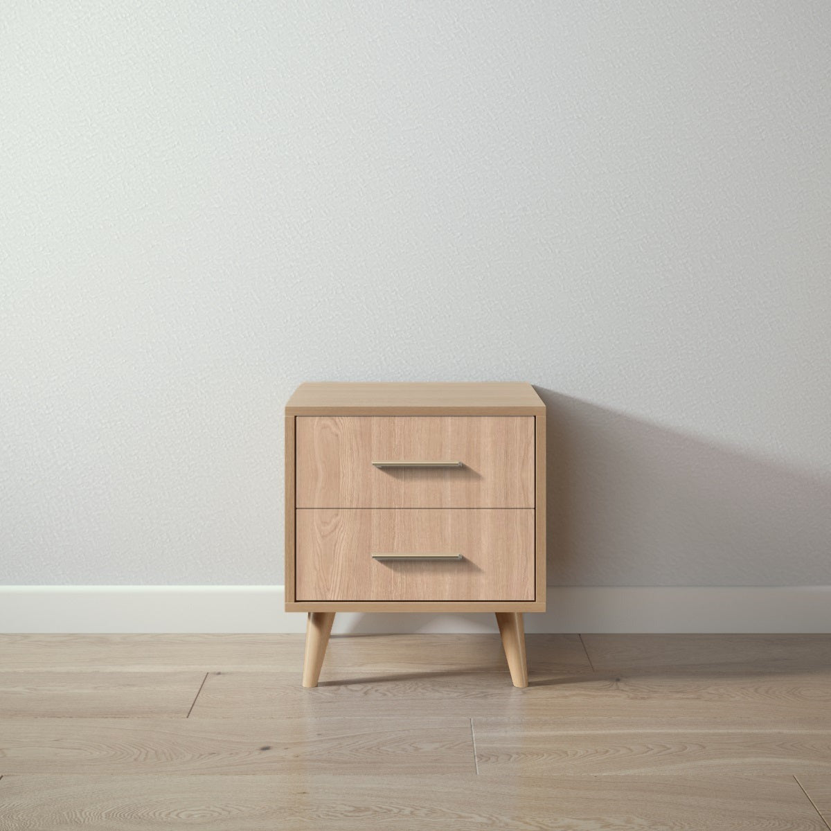 New York Nightstand in Sandstone / Albero Puro finish