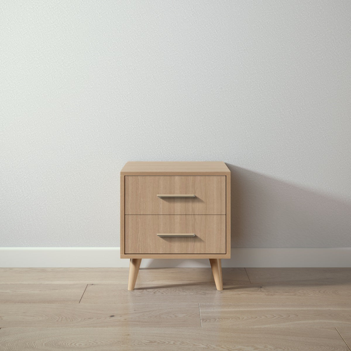 New York Nightstand in Sandstone / Harvest finish