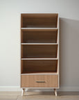 New York Bookcase in Ash / Bruno Antico finish